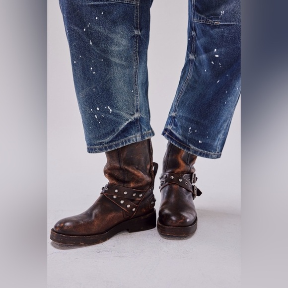 We The Free Janey Engineer Boots Size 10 NEW - Picture 4 of 17